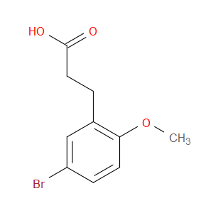 3-(5-BROMO-2-METHOXYPHENYL)PROPANOIC ACID - Click Image to Close