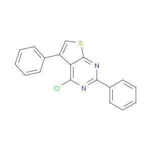 4-CHLORO-2,5-DIPHENYLTHIENO[2,3-D]PYRIMIDINE - Click Image to Close