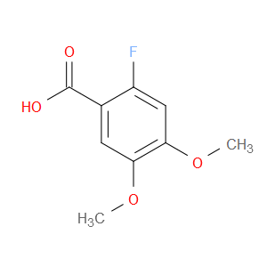 2-FLUORO-4,5-DIMETHOXYBENZOIC ACID
