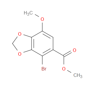 METHYL 4-BROMO-7-METHOXYBENZO[D][1,3]DIOXOLE-5-CARBOXYLATE