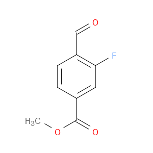METHYL 3-FLUORO-4-FORMYLBENZOATE