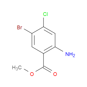 METHYL 2-AMINO-5-BROMO-4-CHLOROBENZOATE