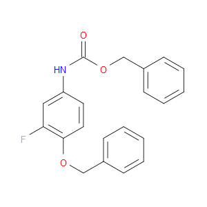 BENZYL (4-(BENZYLOXY)-3-FLUOROPHENYL)CARBAMATE - Click Image to Close
