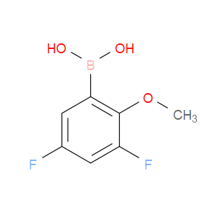3,5-DIFLUORO-2-METHOXYPHENYLBORONIC ACID - Click Image to Close