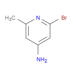 2-BROMO-6-METHYLPYRIDIN-4-AMINE