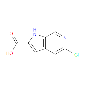 5-CHLORO-1H-PYRROLO[2,3-C]PYRIDINE-2-CARBOXYLIC ACID - Click Image to Close