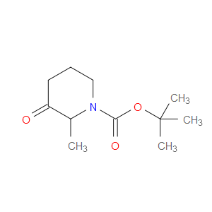 TERT-BUTYL 2-METHYL-3-OXOPIPERIDINE-1-CARBOXYLATE