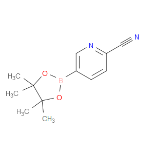 2-CYANOPYRIDINE-5-BORONIC ACID PINACOL ESTER - Click Image to Close