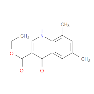 ETHYL 4-HYDROXY-6,8-DIMETHYLQUINOLINE-3-CARBOXYLATE