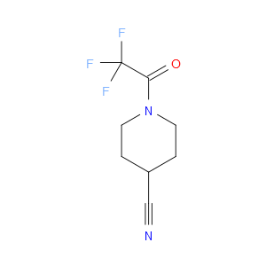 1-(2,2,2-TRIFLUOROACETYL)PIPERIDINE-4-CARBONITRILE