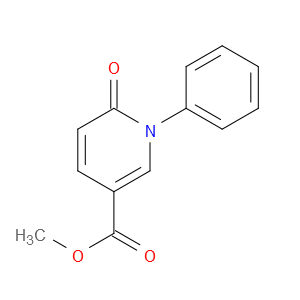METHYL 6-OXO-1-PHENYL-1,6-DIHYDROPYRIDINE-3-CARBOXYLATE