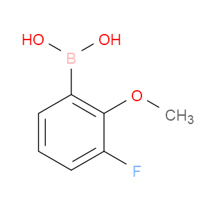 3-FLUORO-2-METHOXYPHENYLBORONIC ACID - Click Image to Close