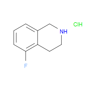 5-FLUORO-1,2,3,4-TETRAHYDROISOQUINOLINE HYDROCHLORIDE - Click Image to Close