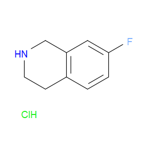 7-FLUORO-1,2,3,4-TETRAHYDROISOQUINOLINE HYDROCHLORIDE - Click Image to Close