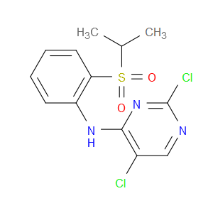 2,5-DICHLORO-N-(2-(ISOPROPYLSULFONYL)PHENYL)PYRIMIDIN-4-AMINE