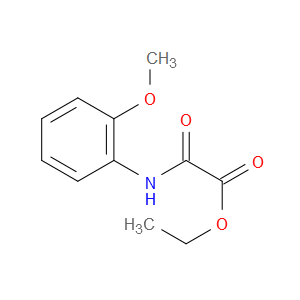 ETHYL [(2-METHOXYPHENYL)AMINO](OXO)ACETATE