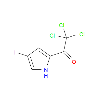 2,2,2-TRICHLORO-1-(4-IODO-1H-PYRROL-2-YL)ETHANONE