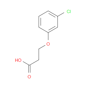 3-(3-CHLOROPHENOXY)PROPANOIC ACID