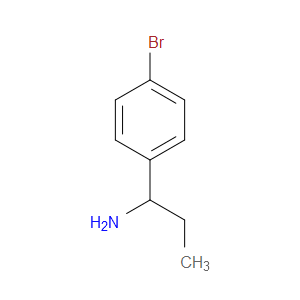 1-(4-BROMOPHENYL)PROPAN-1-AMINE