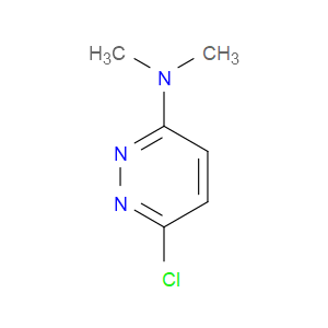 6-CHLORO-N,N-DIMETHYLPYRIDAZIN-3-AMINE - Click Image to Close