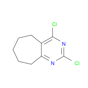 2,4-DICHLORO-6,7,8,9-TETRAHYDRO-5H-CYCLOHEPTA[D]PYRIMIDINE - Click Image to Close