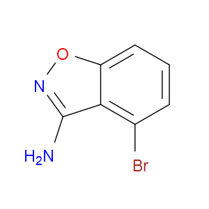 4-BROMOBENZO[D]ISOXAZOL-3-AMINE