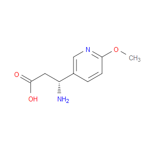 (R)-3-AMINO-3-(6-METHOXYPYRIDIN-3-YL)PROPANOIC ACID