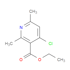 ETHYL 4-CHLORO-2,6-DIMETHYLPYRIDINE-3-CARBOXYLATE - Click Image to Close