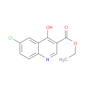 ETHYL 6-CHLORO-4-HYDROXYQUINOLINE-3-CARBOXYLATE