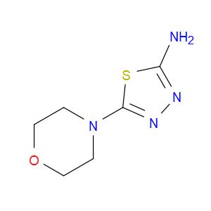 5-MORPHOLINO-1,3,4-THIADIAZOL-2-AMINE - Click Image to Close