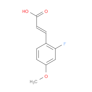 2-FLUORO-4-METHOXYCINNAMIC ACID