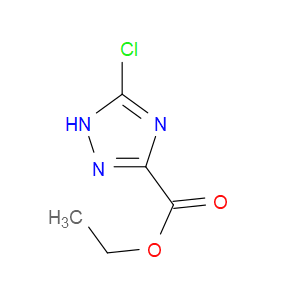 ETHYL 5-CHLORO-1H-1,2,4-TRIAZOLE-3-CARBOXYLATE - Click Image to Close