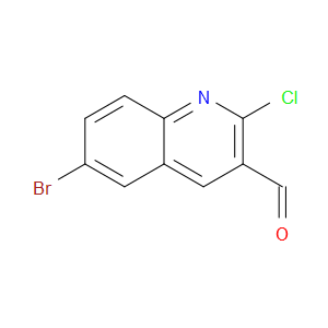 6-BROMO-2-CHLOROQUINOLINE-3-CARBALDEHYDE