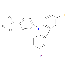 3,6-DIBROMO-9-(4-(TERT-BUTYL)PHENYL)-9H-CARBAZOLE