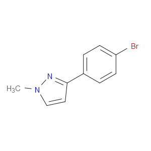 3-(4-BROMOPHENYL)-1-METHYL-1H-PYRAZOLE - Click Image to Close