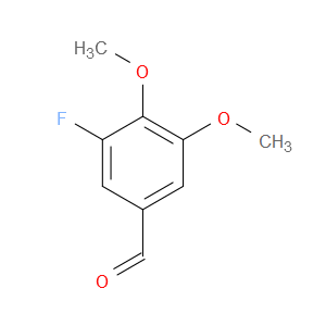 3-FLUORO-4,5-DIMETHOXYBENZALDEHYDE - Click Image to Close