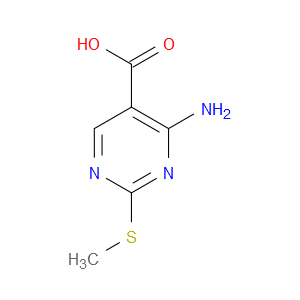 4-AMINO-2-(METHYLTHIO)PYRIMIDINE-5-CARBOXYLIC ACID
