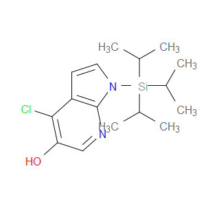4-CHLORO-1-(TRIISOPROPYLSILYL)-1H-PYRROLO[2,3-B]PYRIDIN-5-OL