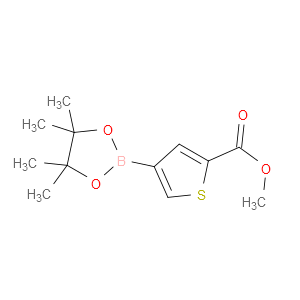 METHYL 4-(4,4,5,5-TETRAMETHYL-1,3,2-DIOXABOROLAN-2-YL)THIOPHENE-2-CARBOXYLATE - Click Image to Close