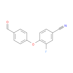 3-FLUORO-4-(4-FORMYLPHENOXY)BENZONITRILE - Click Image to Close