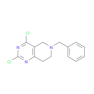 6-BENZYL-2,4-DICHLORO-5,6,7,8-TETRAHYDROPYRIDO[4,3-D]PYRIMIDINE