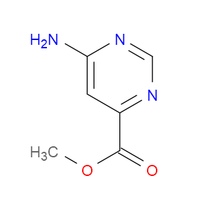 METHYL 6-AMINOPYRIMIDINE-4-CARBOXYLATE