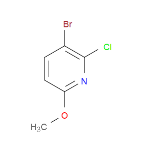 3-BROMO-2-CHLORO-6-METHOXYPYRIDINE