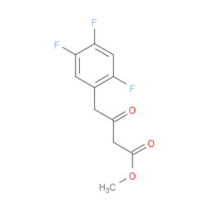METHYL 3-OXO-4-(2,4,5-TRIFLUOROPHENYL)BUTANOATE - Click Image to Close