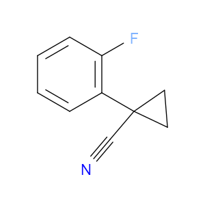 1-(2-FLUOROPHENYL)CYCLOPROPANECARBONITRILE - Click Image to Close