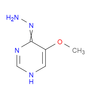 4-HYDRAZONO-5-METHOXY-1,4-DIHYDROPYRIMIDINE - Click Image to Close