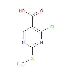4-CHLORO-2-(METHYLTHIO)PYRIMIDINE-5-CARBOXYLIC ACID - Click Image to Close