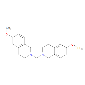 BIS(6-METHOXY-3,4-DIHYDROISOQUINOLIN-2(1H)-YL)METHANE