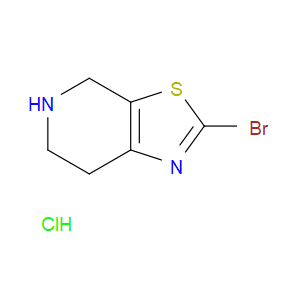 2-BROMO-4,5,6,7-TETRAHYDROTHIAZOLO[5,4-C]PYRIDINE HYDROCHLORIDE - Click Image to Close