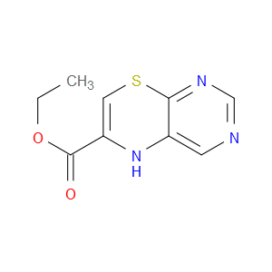 ETHYL 5H-PYRIMIDO[4,5-B][1,4]THIAZINE-6-CARBOXYLATE